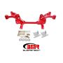 BMR Suspension KM007-1R BMR 82-92 3rd Gen F-Body K-Member w/ SBC/BBC Motor Mounts and Pinto Rack Mounts - Red
