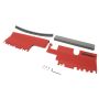 Perrin 15-21 WRX/STI Radiator Shroud (Without OEM Intake Scoop) - Red