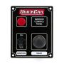 QUICKCAR RACING PRODUCTS QRP50-852 Ignition Panel Black w/ Lights