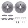 Dynamic Friction 6512-55049 Rotor Kit