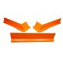FIVESTAR FIV3022-417-FO Modified Aero Valance 3pc. Fluorescent Orange