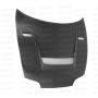 Seibon 93-98 Toyota Supra (JZA80L) KB-Style Carbon Fiber Hood