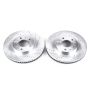 PowerStop AR82102XPR PowerStop Evolution Performance Drilled, Slotted & Plated Brake Rotor Pair