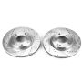 PowerStop JBR949XPR PowerStop Evolution Performance Drilled, Slotted & Plated Brake Rotor Pair