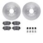 Dynamic Friction 6512-80223 Rotor Kit