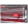 EDELBROCK EDE43691 Pro-Flo Air Filter Cone 10.5 Tall Red/Chrome