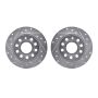 Dynamic Friction 7002-74042 Rotor Dril Slot