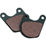 TwinPower 592354 Twin Power 78-83 FX XL Organic Brake Pads Replaces H-D 44098-77 44063-83C 44032-79 Dual Disc