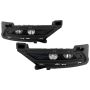 SPYDER 5086952 OEM Style Full LED Fog Lights W/Universal Switch - Clear