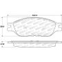 Stoptech 308.08030 Street Brake Pads