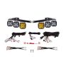 Diode Dynamics DD6365 17-20 Ford Raptor SS3 LED Fog Light Kit - Yellow Sport