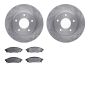 Dynamic Friction 6502-47085 Rotor Kit