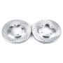 PowerStop JBR524XPR PowerStop Evolution Performance Drilled, Slotted & Plated Brake Rotor Pair