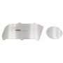 BMR 64-72 A-Body Heater Delete Panel Aluminum (Non-A/C Vehicles Only) - Bare w/BMR Logo