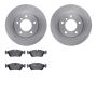 Dynamic Friction 6502-31242 Rotor Kit