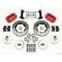 Wilwood 140-13202-DR Dynapro Dust-Boot Front Kit 11.00in Drilled Red 67-69 Camaro 64-72 Nova Chevelle