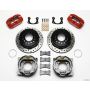 Wilwood 140-11393-DR Dynapro Low-Profile 11.00in P-Brake Kit Drill-Red Small Ford 2.66in Offset