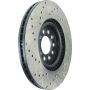 Stoptech 128.33062CL 00-06 Audi TT Quattro / 03/04-12/04 VW Jetta Left Front Drilled CRYO-STOP Rotor