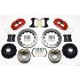 Wilwood 140-13678-DR Narrow Superlite 4R Rear P-Brk Kit 12.88in Drill Red Chevy 12 Bolt w/ C-Clips