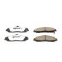 PowerStop Z26-731 PowerStop - Z26 Performance Carbon-Fiber Ceramic Brake Pads with Hardware Kit
