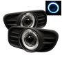 SPYDER 5021496 Halo Projector Fog Lights w/Switch - Clear