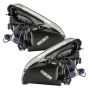 Oracle Lighting 7156-334 SMD Pre-Assembled Headlights, Black Bezel, ColorSHIFT(tm) - No Controller