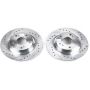 PowerStop JBR928XPR PowerStop Evolution Performance Drilled, Slotted & Plated Brake Rotor Pair