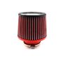 BMC Single Air Universal Conical Filter w/Carbon Top - 76mm Inlet / 110mm H