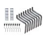 Lund 96-99 Chevy Tahoe EZ Running Board Mounting Bracket Kit - Brite
