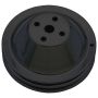 TRANS-DAPT TRA8601 SBC SWP Water Pump Pulley 2 Groove Black