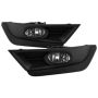 SPYDER 5084903 OEM Fog Lights W/Switch and Cover - Clear