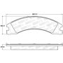 Stoptech 308.13301 Street Brake Pads - Rear