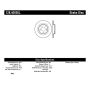 StopTech 00-09 Honda S2000 Drilled Left Rear Rotor