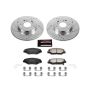 PowerStop K6490-36 Z36 Truck and SUV Carbon-Fiber Ceramic Brake Pad and Drilled & Slotted Rotor Kit