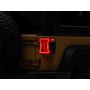 Raxiom J164242 07-18 Jeep Wrangler JK Axial Series JL Style LED Tail Lights- BlkHousing- Red Lens
