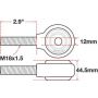 SPECIALTY PRODUCTS COMPANY 15795 XAXIS ROD END BALL JOINT