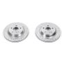 PowerStop EBR1051XPR PowerStop Evolution Performance Drilled, Slotted & Plated Brake Rotor Pair