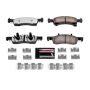 PowerStop Z36-934 PowerStop - Z36 Truck and SUV Carbon-Fiber Ceramic Brake Pads with Hardware Kit