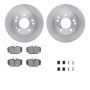 Dynamic Friction 6612-63107 Rotor Kit