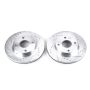 PowerStop AR8161XPR PowerStop Evolution Performance Drilled, Slotted & Plated Brake Rotor Pair