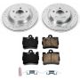 PowerStop K2997 Z23 Daily Driver Carbon-Fiber Ceramic Brake Pad and Drilled & Slotted Rotor Kit