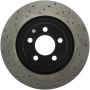 Stoptech 128.63061R Drilled Sport Brake Rotor
