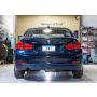 AWE Tuning 3015-23036 BMW F30 320i Touring Exhaust w/Performance Mid Pipe - Diamond Black Tip (90mm)