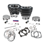 S&S Cycle 910-0025 99-06 BT Replacement 4-1/8in Bore Cylinder & Piston Kit w/ Stock Bolt Pattern