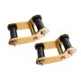 Fishbone Offroad FB27251 Rear Greaseable Boomerang Shackles FB27251