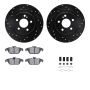 Dynamic Friction 8512-63058 Rotor Kit