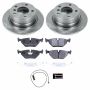 PowerStop TDBK593 Track Day High-Performance Brake Pad and Rotor Kit