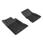 3D MAXpider 2015-2020 Ford Mustang Kagu 1st Row Floormat - Black