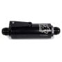 Ti22 PERFORMANCE TIP5512 12 AN Fuel Filter With Shutoff Black 100 Micron