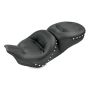 Mustang Motorcycle 76037 Mustang 08-21 Harley Electra Glide,Rd Glide,Rd King,Street Glide Std Tour 1PC Seat w/Studs - Black